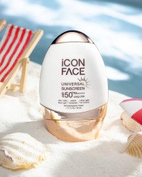 เที่ยวทะเลท้าแดดอย่างมั่นใจกับ iCon Face Universal Sunscreen