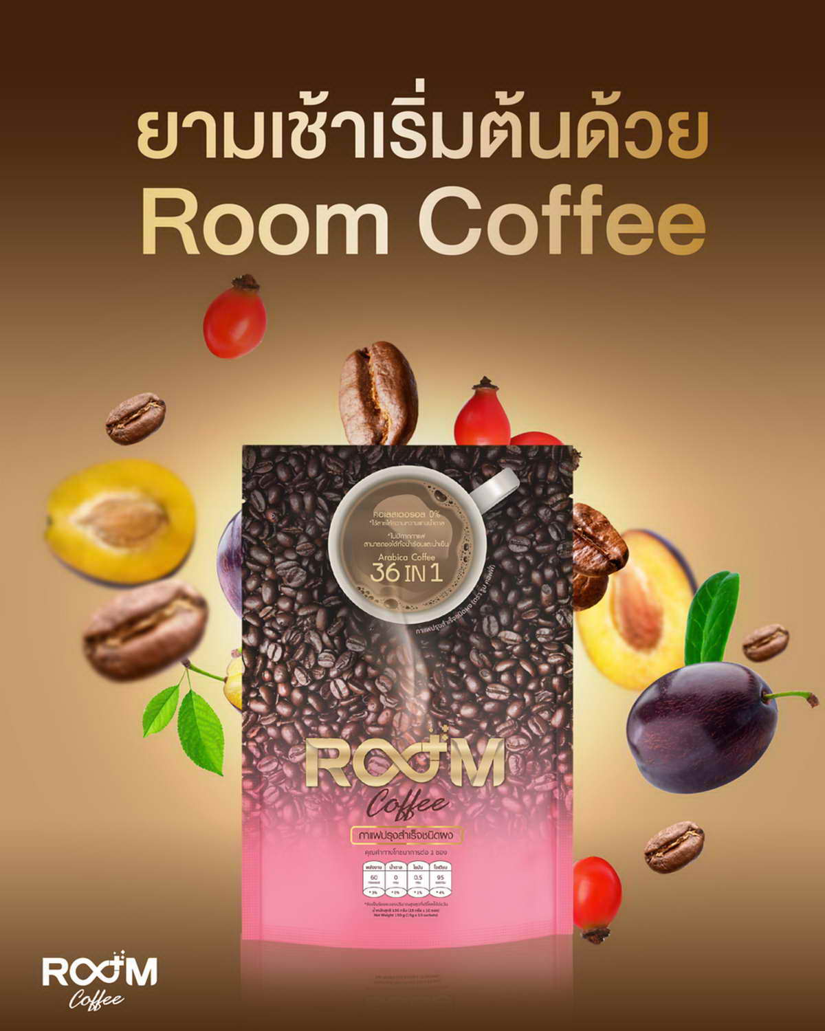 ยามเช้า เริ่มต้นด้วย Room Coffee